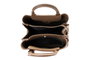 Vince Camuto Bolso de Piel de Polivinilo Mink - Elegante y Sofisticado, 36x11x26 cm, Color Visón